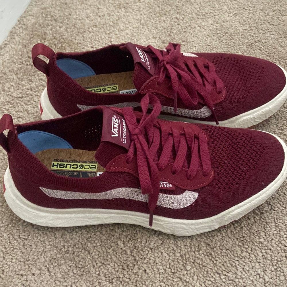Brand new vans. Only worn once around the house. Not my style! Super comfy